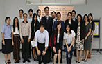 Welcome Meiji University's professors and students to visit us
