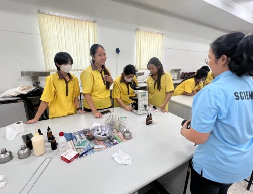 อบรมเชิงปฏิบัติการ “การใช้กล้องจุลทรรศน์และการศึกษาโครงสร้างของแบคทีเรีย”